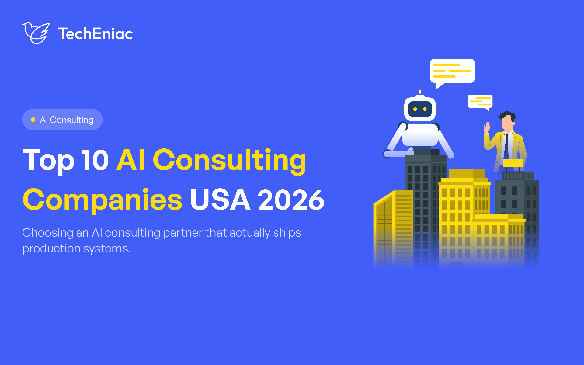 Top 10 AI Consulting Companies USA 2026
