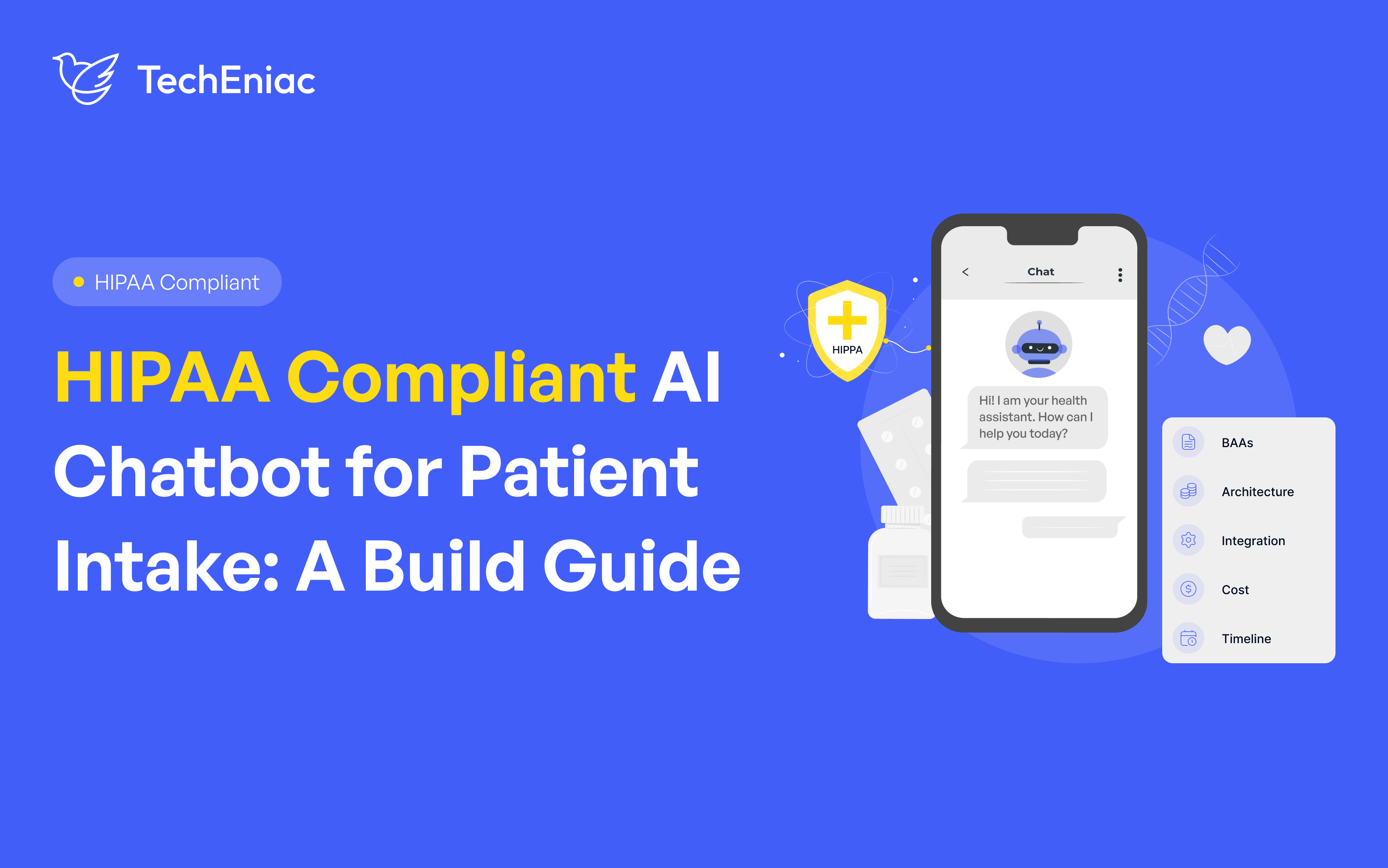 How to Build a HIPAA Compliant AI Chatbot for Patient Intake