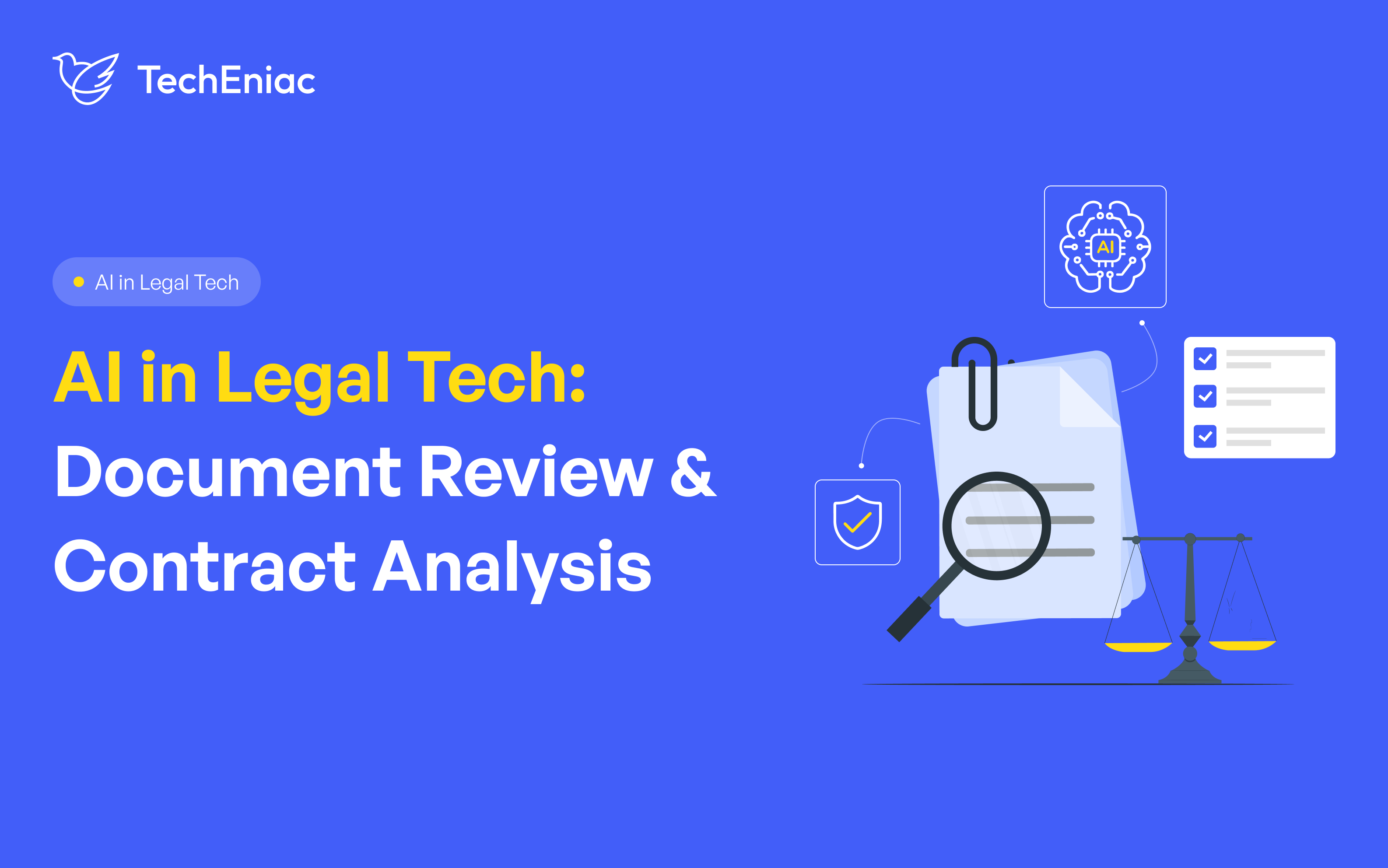 AI in Legal Tech: Use Cases, Contract Analysis and How to Build a Legal AI Tool