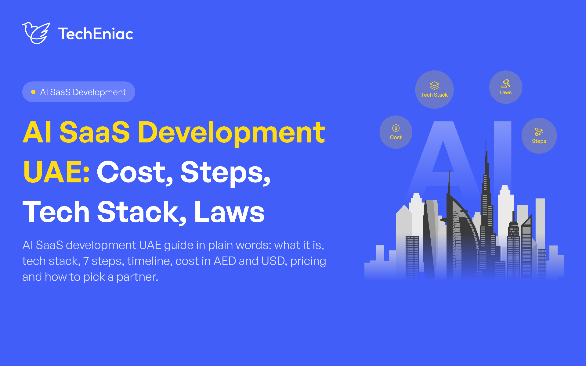 Building an AI SaaS Product in the UAE: Costs, Steps, and Guide